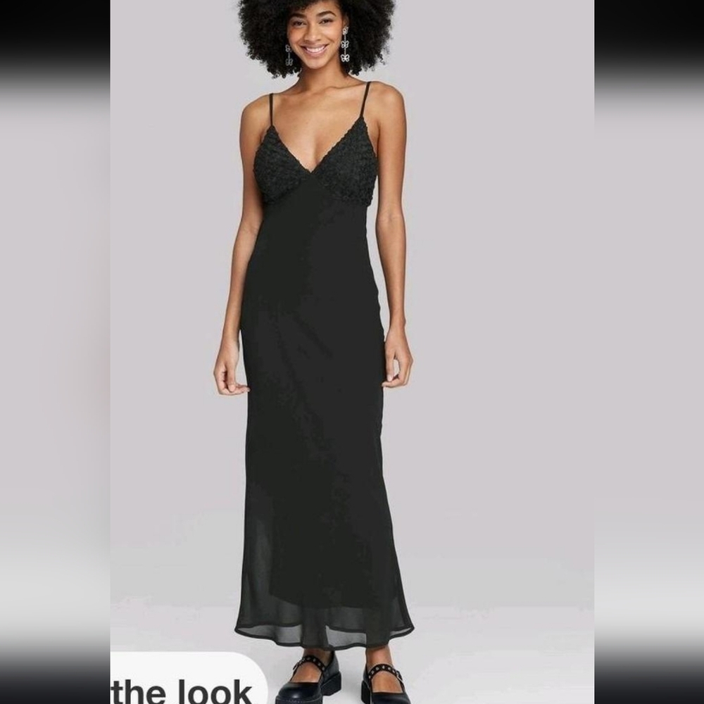 Wild Fable Black Maxi Dress